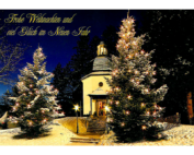 Postkarte Weihnachtsgrüße 1